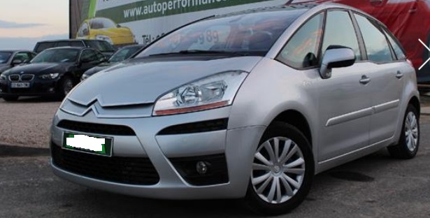 Left hand drive CITROEN C4 PICASSO 1.6 HDI 110 BHP CONFORT